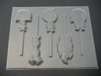 521sp Outside In Chocolate or Hard Candy Lollipop Mold